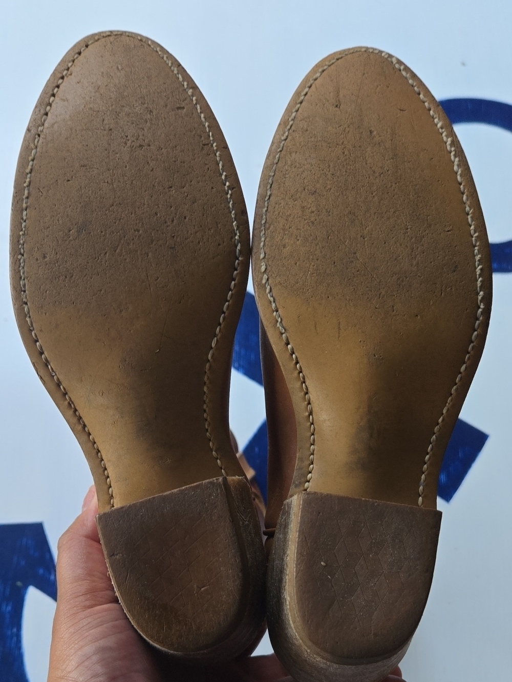 Acme Vintage Camel Tan Western Boot Size Women's 6A - Picture 13 of 16